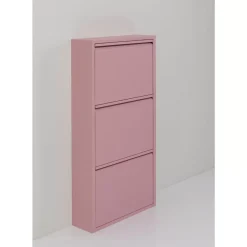 KARE Design Schuhkipper Caruso 3-Er Rosa- Kleinmöbel & Sonstiges