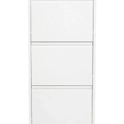 KARE Design Schuhkipper Caruso 3-Er Weiss (Mo)- Kleinmöbel & Sonstiges