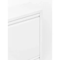 KARE Design Schuhkipper Caruso 3-Er Weiss- Kleinmöbel & Sonstiges