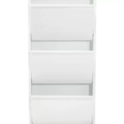 KARE Design Schuhkipper Caruso 3-Er Weiss- Kleinmöbel & Sonstiges