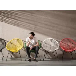 KARE Design Sessel Acapulco Grun- Outdoormöbel