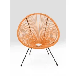 KARE Design Sessel Acapulco Orange- Outdoormöbel