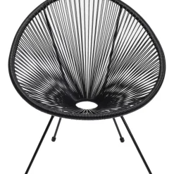 KARE Design Sessel Acapulco Schwarz- Outdoormöbel