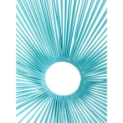 KARE Design Sessel Acapulco Turkis- Outdoormöbel