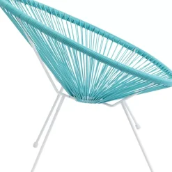 KARE Design Sessel Acapulco Turkis- Outdoormöbel