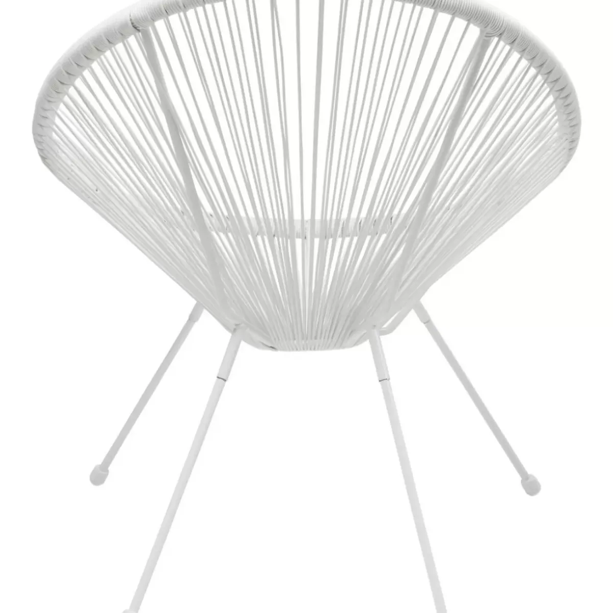KARE Design Sessel Acapulco Weiss- Outdoormöbel