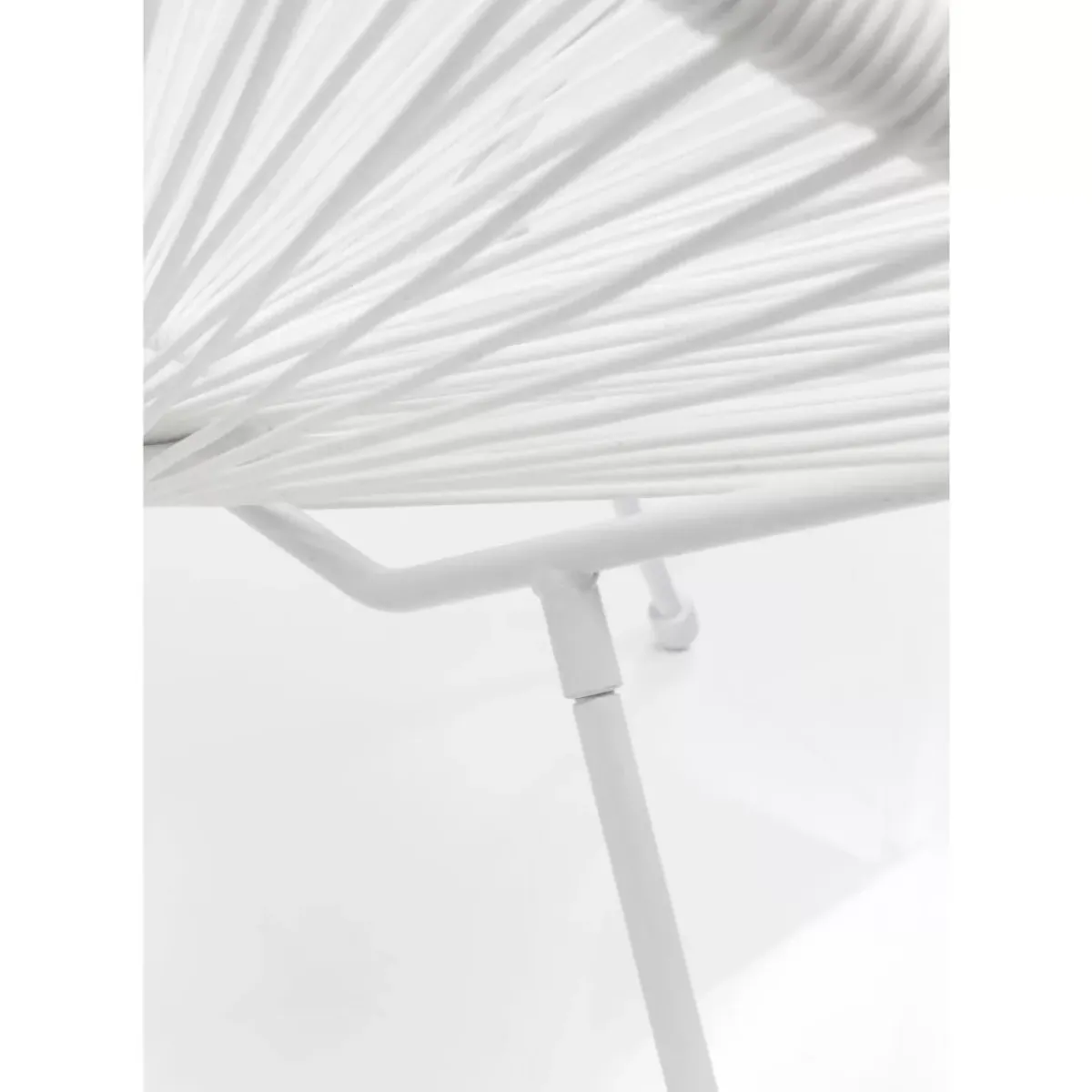 KARE Design Sessel Acapulco Weiss- Outdoormöbel