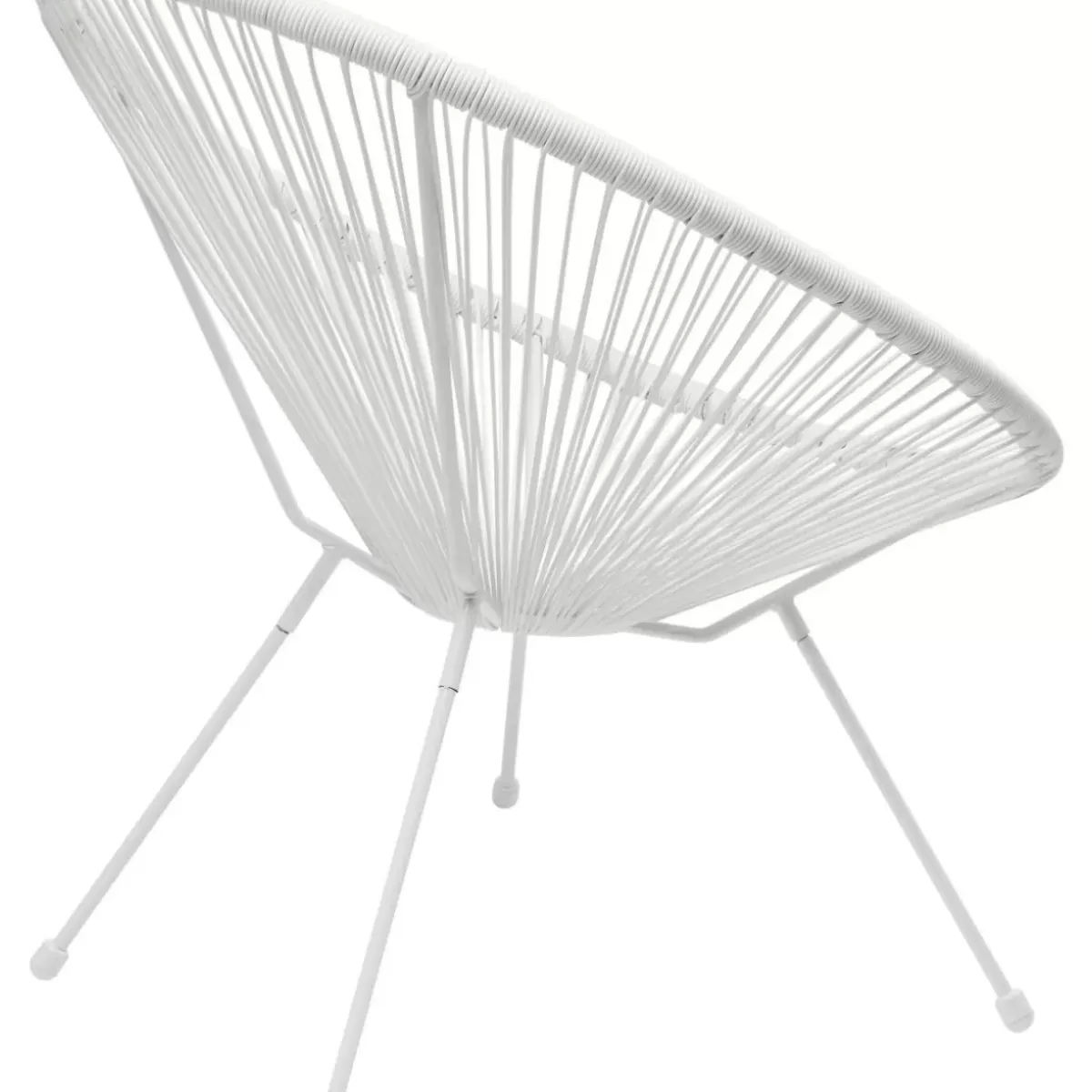 KARE Design Sessel Acapulco Weiss- Outdoormöbel