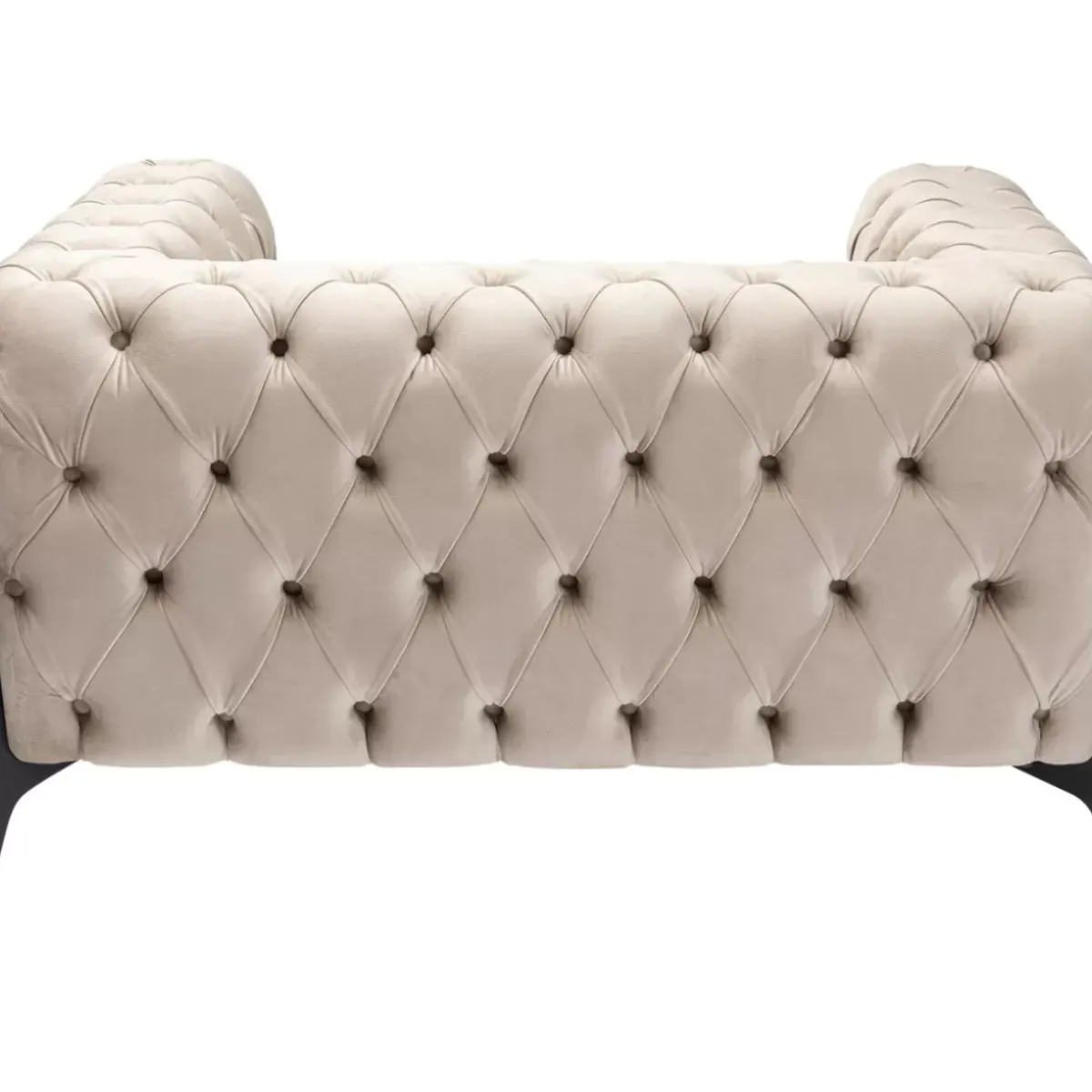 KARE Design Sessel Bellissima Velvet Beige 120Cm- Sessel