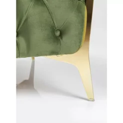 KARE Design Sessel Bellissima Velvet Grun 120Cm- Sessel