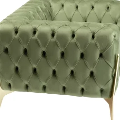 KARE Design Sessel Bellissima Velvet Grun 120Cm- Sessel