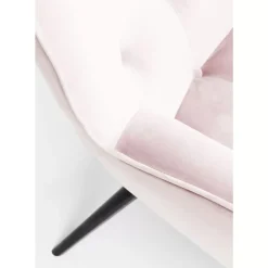 KARE Design Sessel Black Vicky Velvet Rose- Sessel