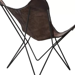 KARE Design Sessel Butterfly Brown Econo- Sessel
