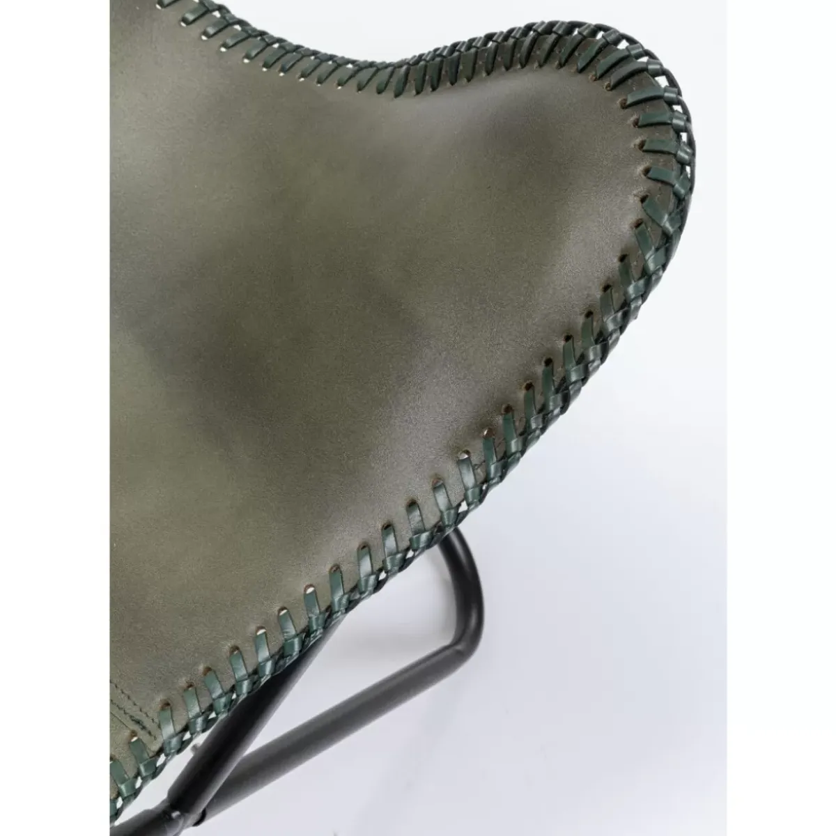 KARE Design Sessel California Leder Khaki- Sessel