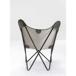 KARE Design Sessel California Leder Khaki- Sessel