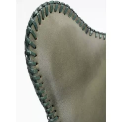 KARE Design Sessel California Leder Khaki- Sessel