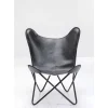 KARE Design Sessel California Leder Schwarz- Sessel