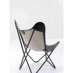 KARE Design Sessel California Leder Schwarz- Sessel