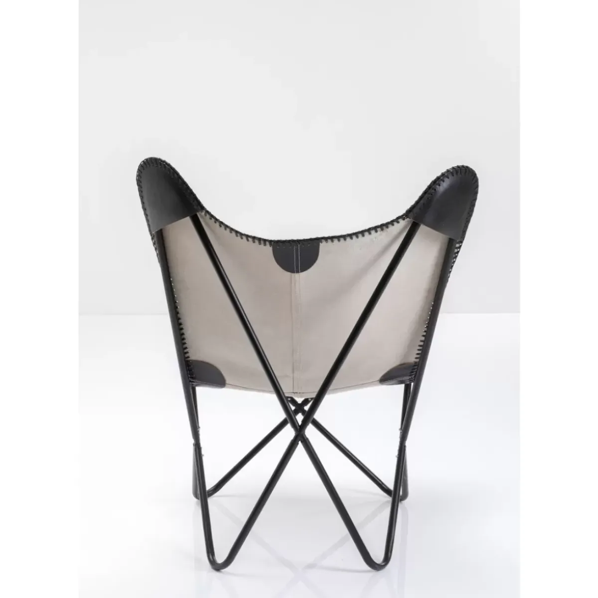 KARE Design Sessel California Leder Schwarz- Sessel