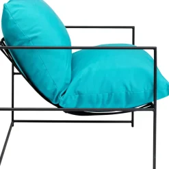 KARE Design Sessel Cuby Garden Blau- Outdoormöbel