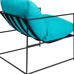 KARE Design Sessel Cuby Garden Blau- Outdoormöbel