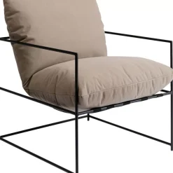 KARE Design Sessel Cuby Garden Grau- Outdoormöbel