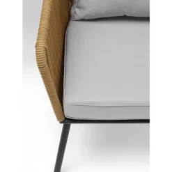 KARE Design Sessel Elba Natur- Outdoormöbel