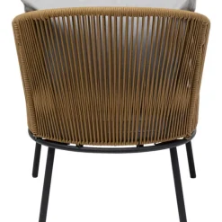 KARE Design Sessel Elba Natur- Outdoormöbel