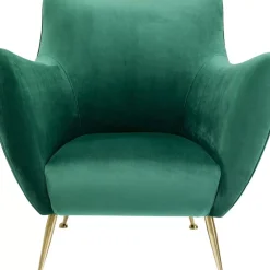 KARE Design Sessel Goldfinger Grun- Sessel