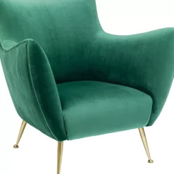 KARE Design Sessel Goldfinger Grun- Sessel