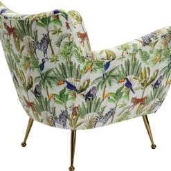 KARE Design Sessel Goldfinger Tropical- Sessel
