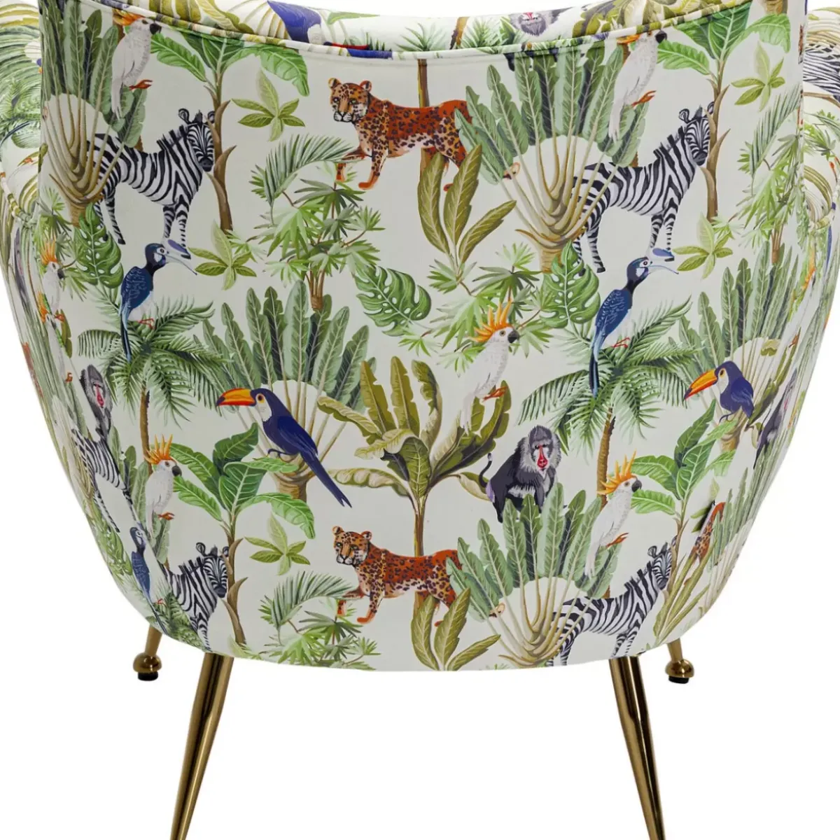 KARE Design Sessel Goldfinger Tropical- Sessel