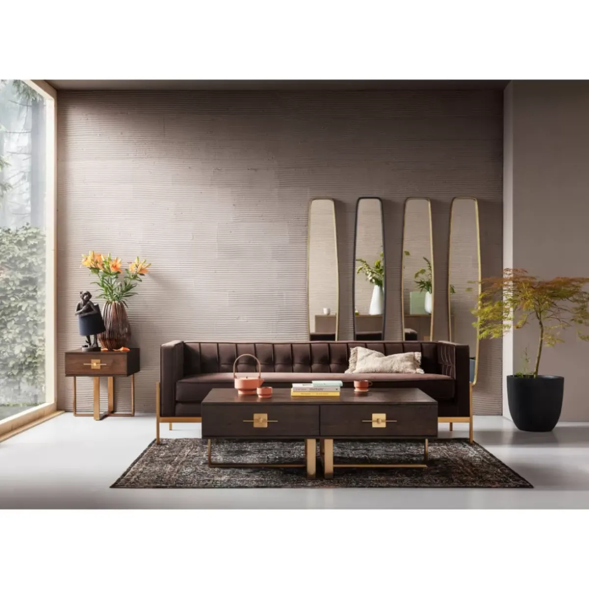 KARE Design Sessel Loft Braun- Sessel