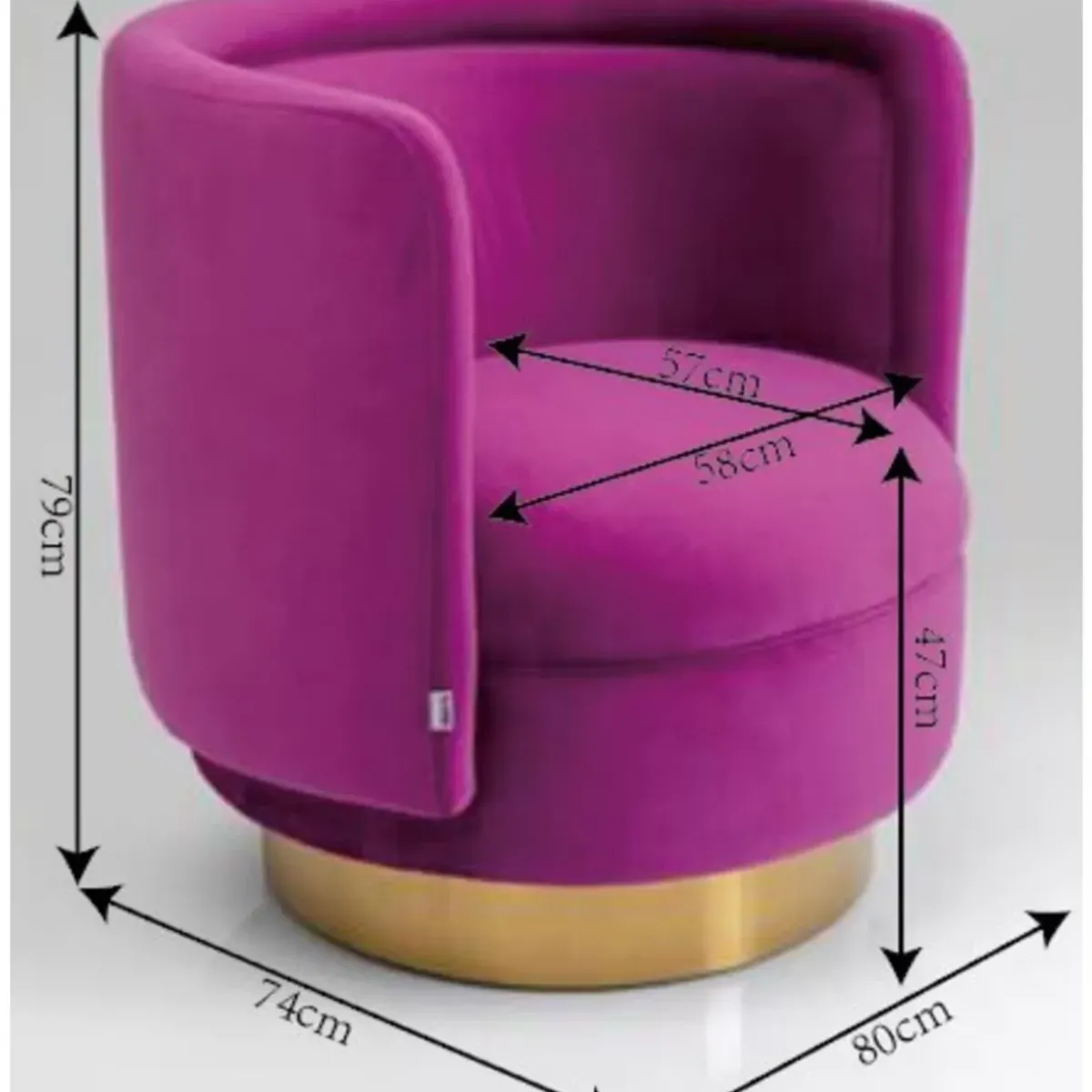 KARE Design Sessel Night Fever- Sessel