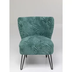 KARE Design Sessel Palm Springs Blau- Sessel