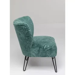 KARE Design Sessel Palm Springs Blau- Sessel