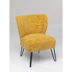 KARE Design Sessel Palm Springs Gelb- Sessel