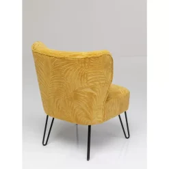 KARE Design Sessel Palm Springs Gelb- Sessel