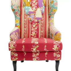 KARE Design Sessel Patchwork Red- Sessel