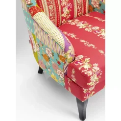 KARE Design Sessel Patchwork Red- Sessel
