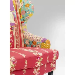 KARE Design Sessel Patchwork Red- Sessel