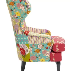 KARE Design Sessel Patchwork Red- Sessel