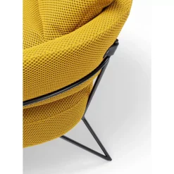 KARE Design Sessel Peppo Gelb- Sessel