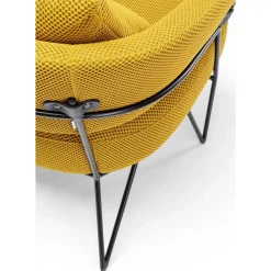 KARE Design Sessel Peppo Gelb- Sessel