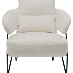 KARE Design Sessel Peppo Weis- Sessel