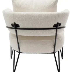 KARE Design Sessel Peppo Weis- Sessel