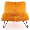 KARE Design Sessel Porto Pino Gelb- Sessel
