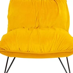 KARE Design Sessel Porto Pino Gelb- Sessel