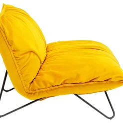 KARE Design Sessel Porto Pino Gelb- Sessel