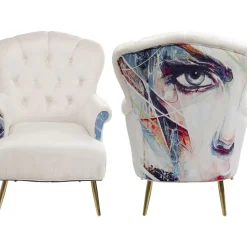 KARE Design Sessel Portrait Creme- Sessel